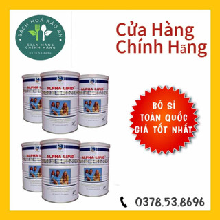 Combo 6 lon alpha lipid 450g chính hãng