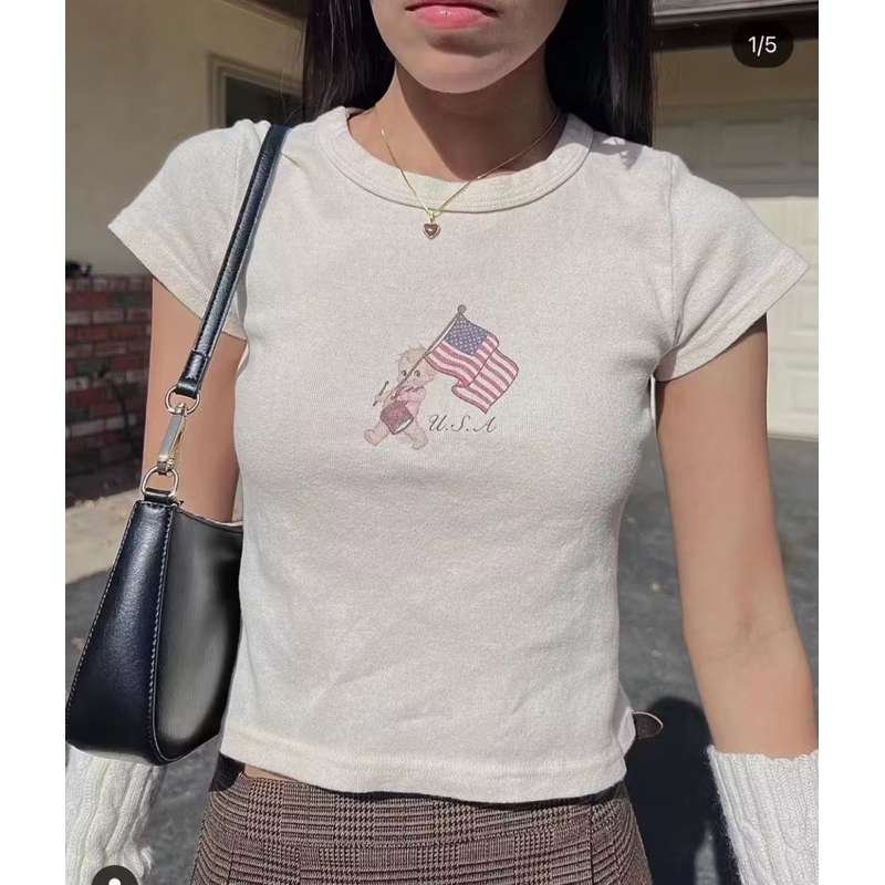 Baby tee Brandy melville