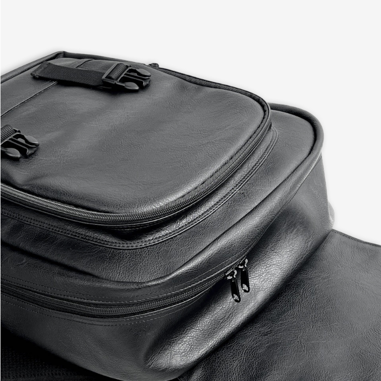 Balo da nam nữ thời trang LAZA Bellis Backpack 515 - chất liệu da PU trượt nước nhập khẩu cao cấp - Thương hiệu LAZA