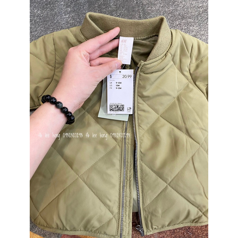 Áo khoác Bomber Hm tuồn