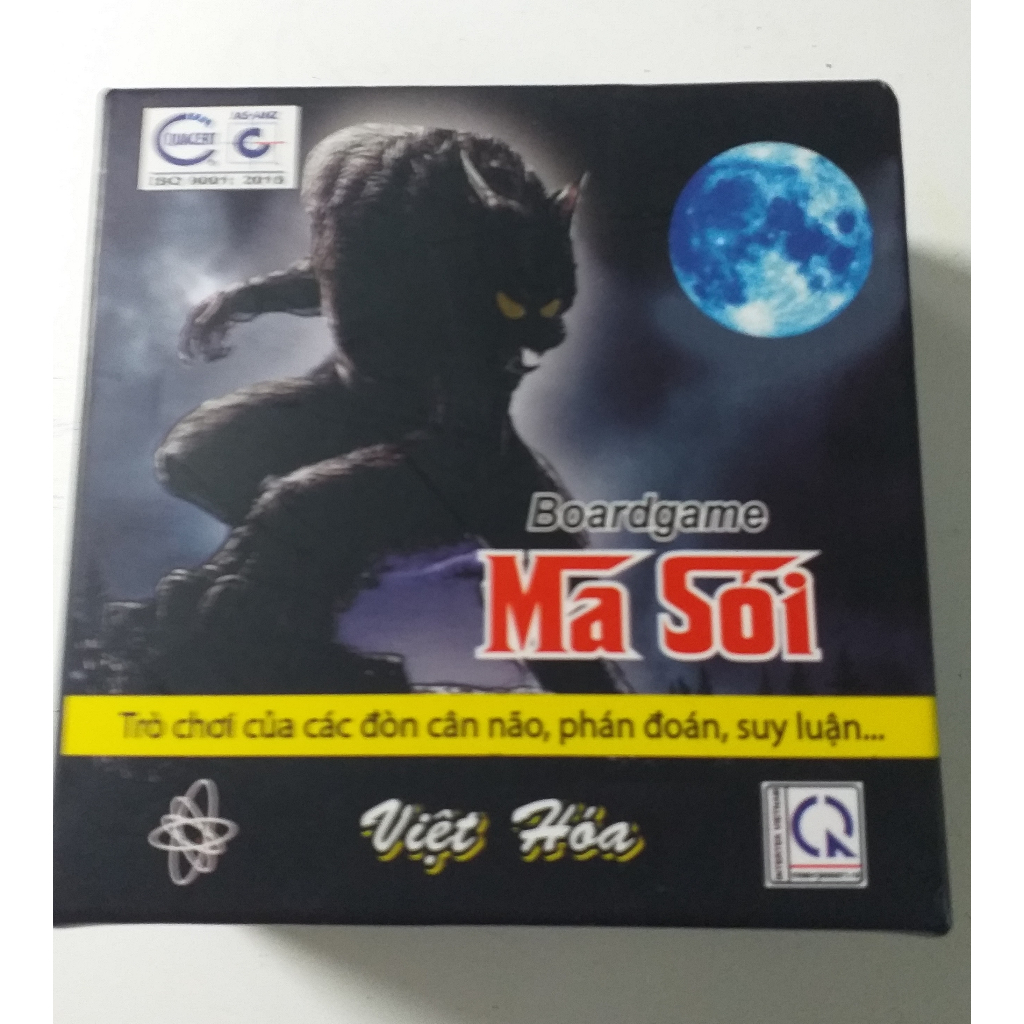 Hộp bài ma sói việt hóa thú vị chính hãng LHT