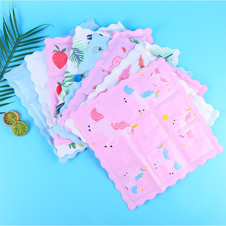 Nệm nước lót ghế văn phòng miếng lót ghế ngồi hình vuông mát lạnh khi ngồi giúp thoải mái khi ngồi lâu