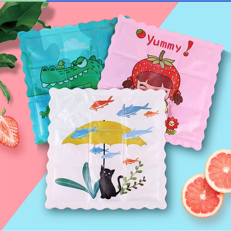 Nệm nước lót ghế văn phòng miếng lót ghế ngồi hình vuông mát lạnh khi ngồi giúp thoải mái khi ngồi lâu