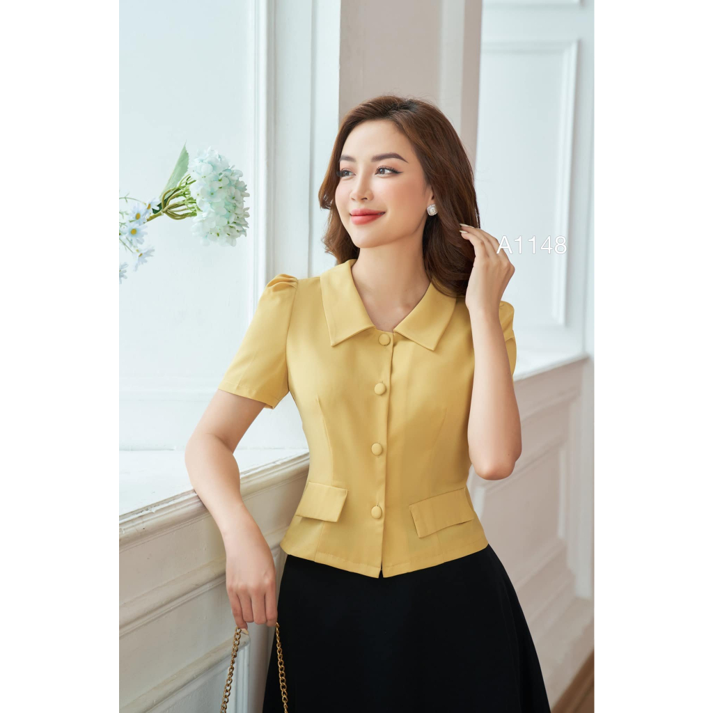 Áo croptop LELY FASHION hack dáng trẻ trung- A1148