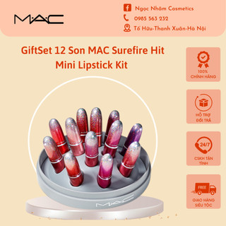 GiftSet 12 Son MAC Surefire Hit Mini Lipstick Kit ( Limited 2020 )
