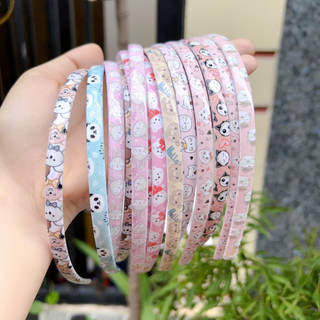 Cài tóc/ băng đô/ bờm tóc nữ phong cách tối giản hoạ tiết xinh xắn, trẻ trung