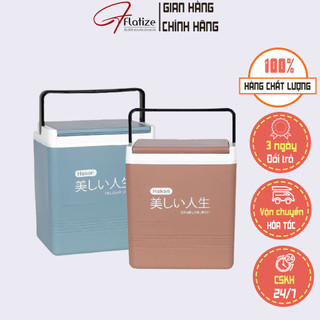Phích đựng đá vuông giữ nhiệt Hokori, thùng đá vuông 12l và 18l, bình giữ nhiệt - FLATIZE
