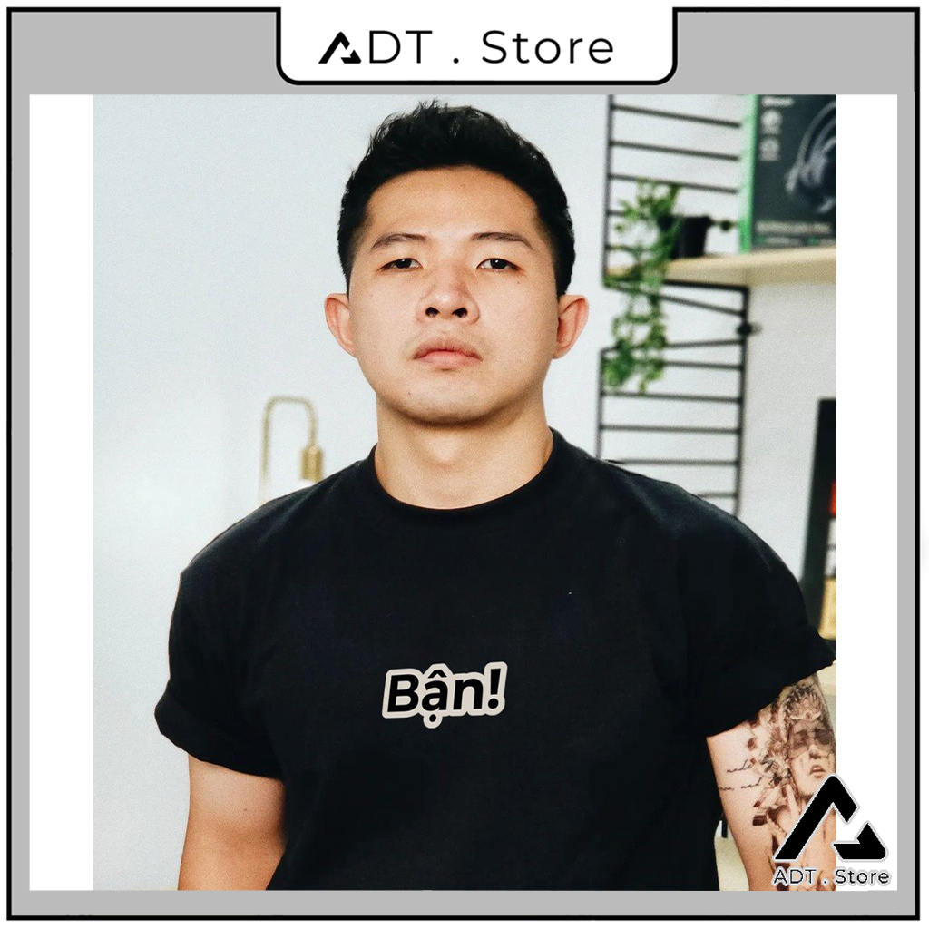 Áo thun in chữ Bận mặc phong cách trẻ trung | frost_tee | mẫu HOT bán chạy.