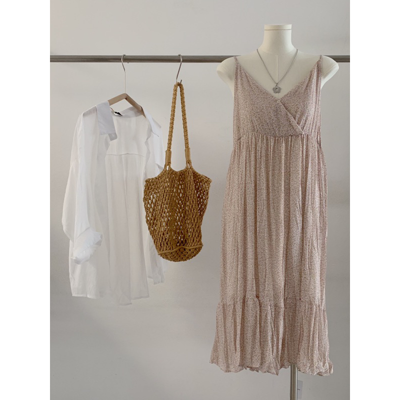 KAYY. Váy 2 dây hoa nhí _ Yhnhi