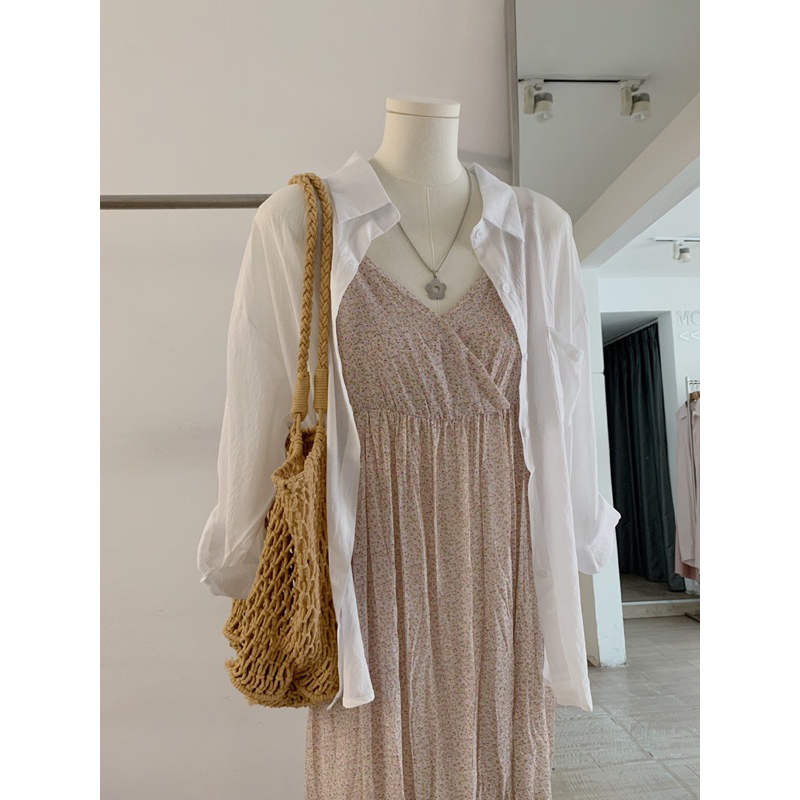 KAYY. Váy 2 dây hoa nhí _ Yhnhi