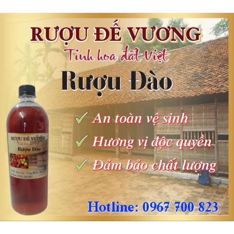 R.ượu Đào lên men VIP 1.hàng ngon chuẩn loại 1. hạ thổ.thơm ngon ngọt đậm vị