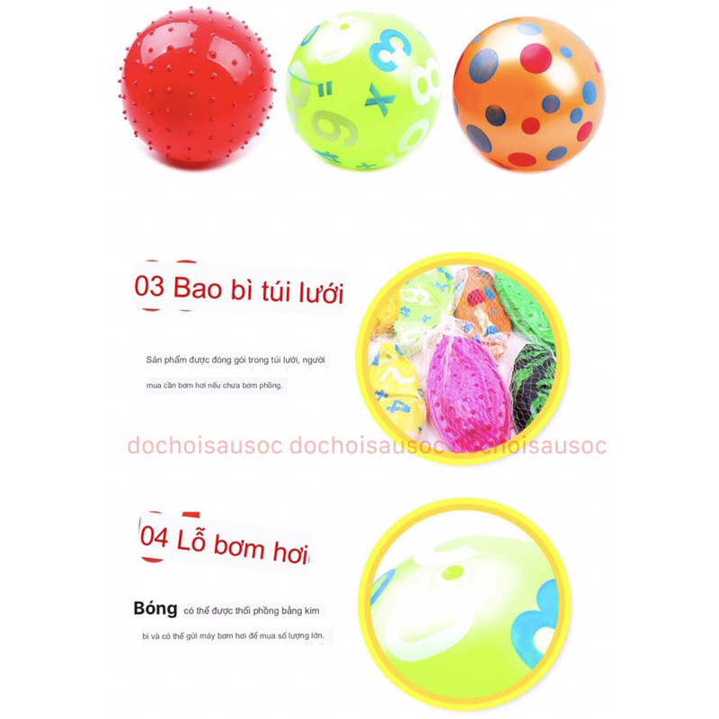 Bóng đá cao su bơm hơi hoạt hình ngộ nghĩnh