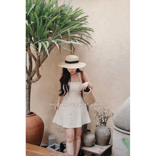 And Casually / Váy yếm cup đuôi cá