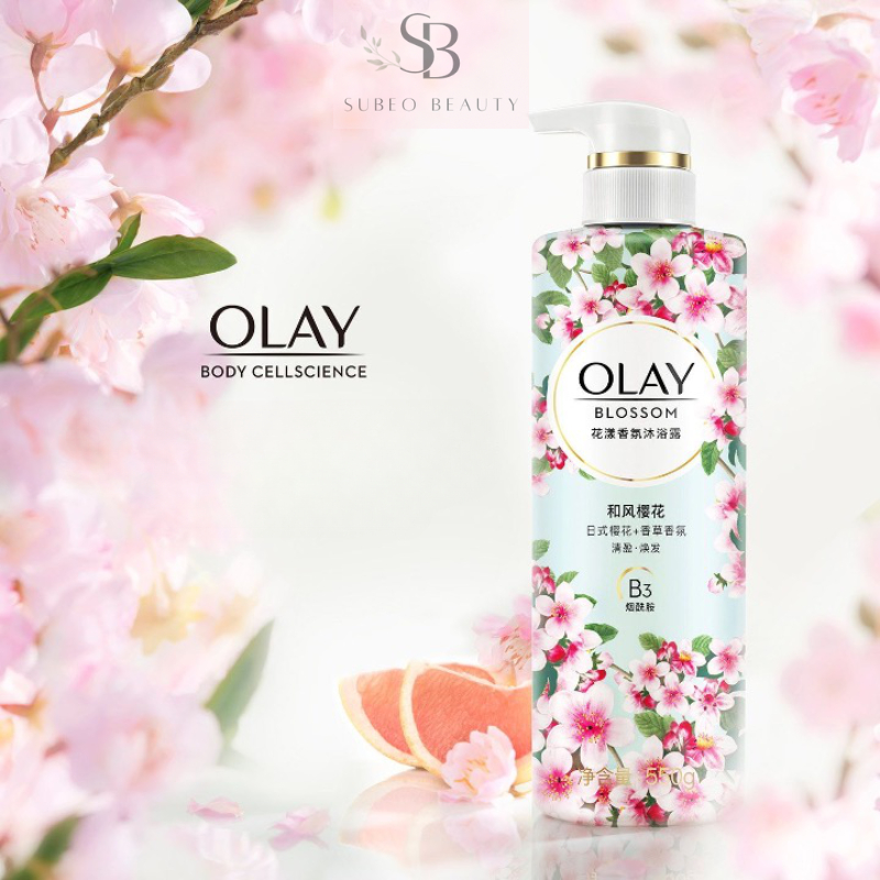 Sữa Tắm dưỡng trắng OLAY B3+ siêu dưỡng trắng da, cấp ẩm, giúp làn da mịn màng, Subeo Beauty