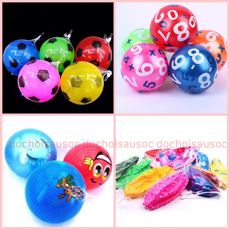 Bóng đá cao su bơm hơi hoạt hình ngộ nghĩnh