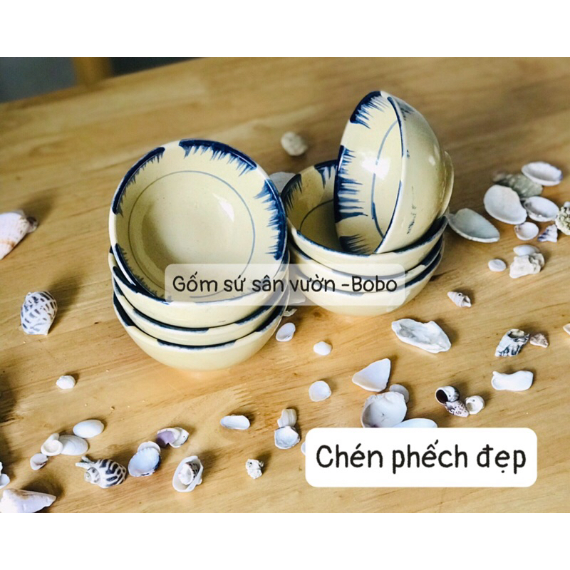 Chén phếch ko chân đinh size 12,5cm