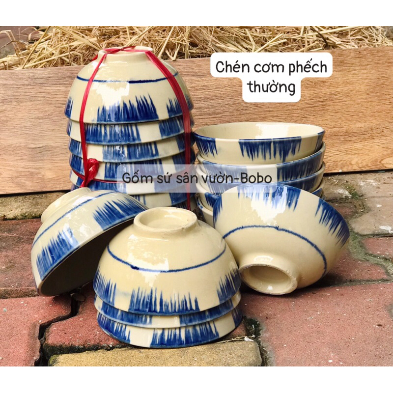 Chén phếch ko chân đinh size 12,5cm