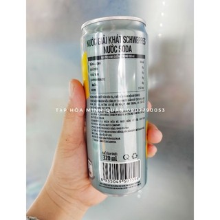 [LỐC 6 LON] SODA SCHWEPPES - 320ml x 6 lon