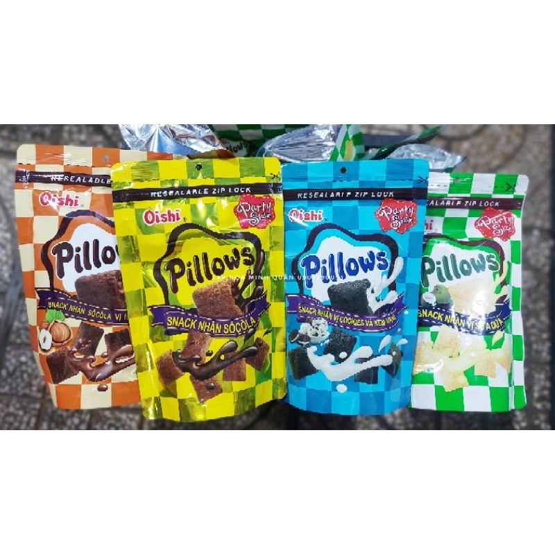 BÁNH SNACK OISHI PILLOWS