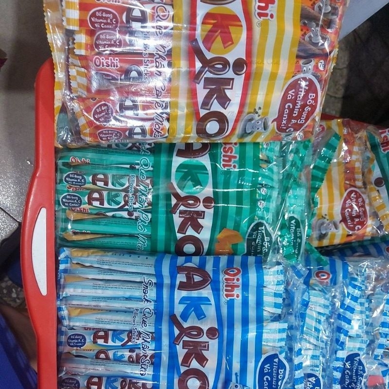 BÁNH SNACK QUE AKIKO ĐỦ VỊ