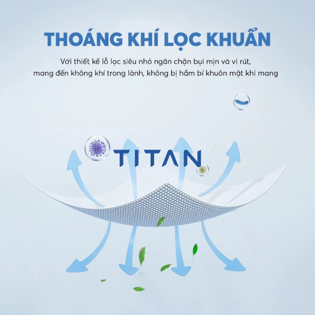 Khẩu trang kháng khuẩn 3 lớp