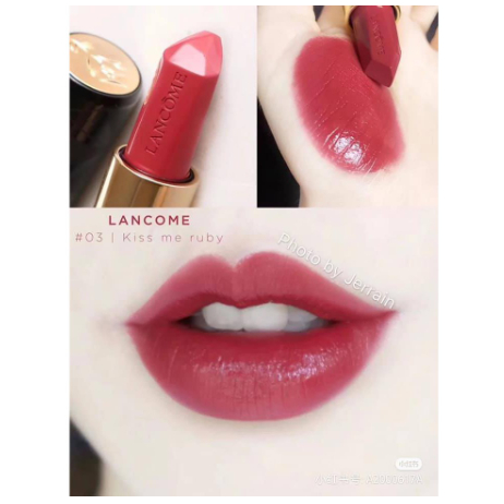 Minisize Son thỏi Lancome L’absolu Rouge Ruby Cream Kiss Me Ruby