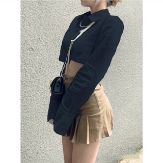 Áo Sơmi Croptop Thời Trang