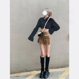 Áo Sơmi Croptop Thời Trang
