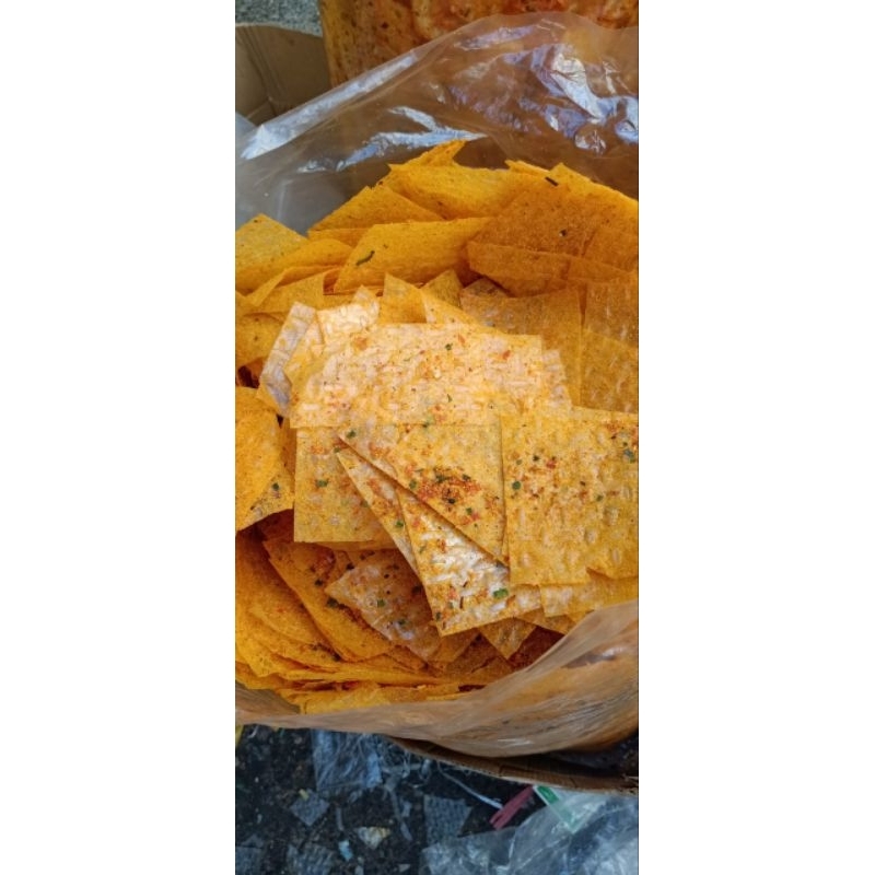1 kg bánh tráng phô mai tép hành