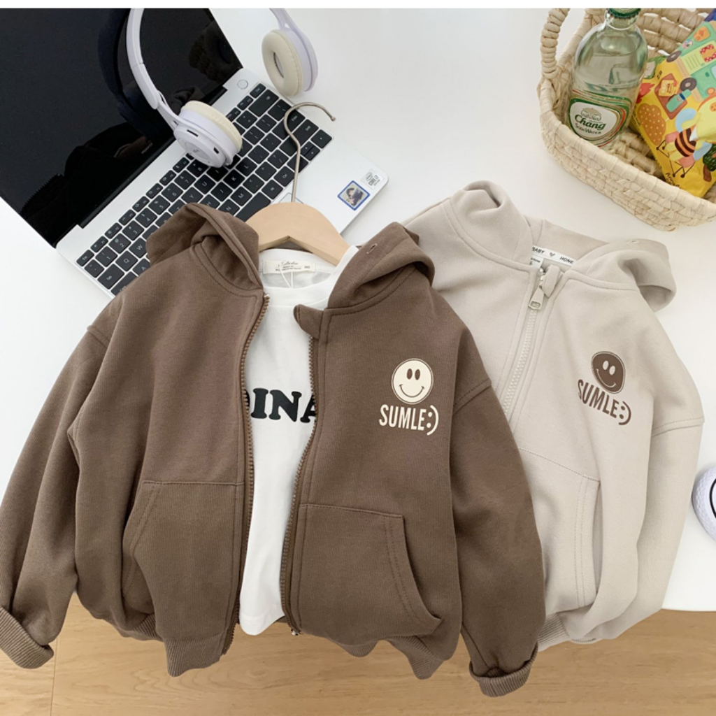 Áo khoác chống nắng cho bé trai bé gái, áo khoác mỏng cho bé trai bé gái Sumle HAPPY BABY