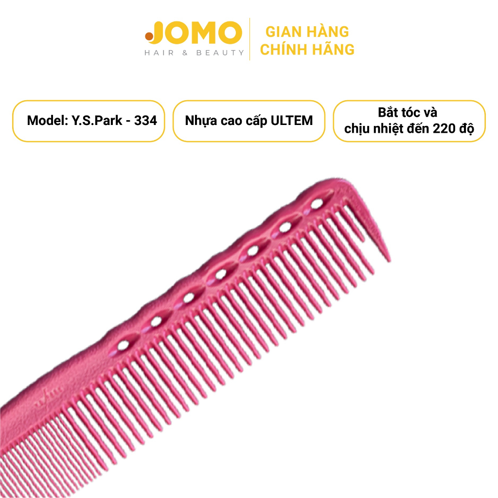 Lược cắt tóc chịu nhiệt Nhật Bản YS PARK YS-334 - JOMO HAIR & BEAUTY