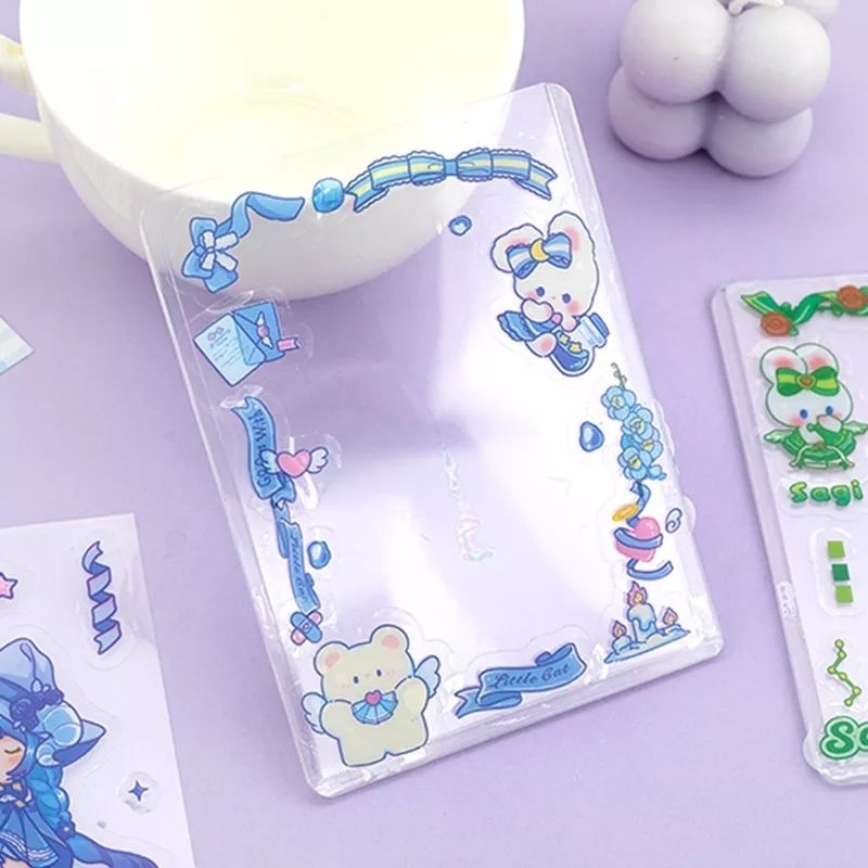 12 tấm sticker bé gái chibi cung hoàng đạo