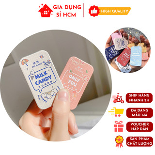Nước hoa sáp thơm hộp thiếc shimang, sáp nước hoa mini nhiều mùi thơm bỏ túi nhỏ gọn tiện lợi