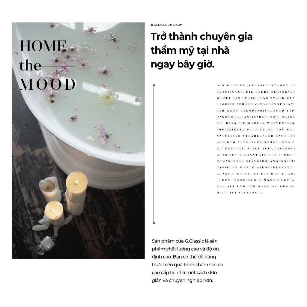 Kem dưỡng G.M Cream Gclassic - dưỡng trắng da, giảm nám, tàn nhang 50ml Bebalance