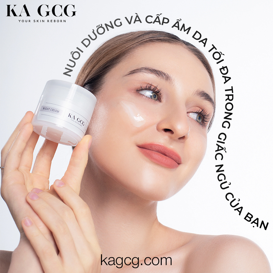 Kem dưỡng tái tạo ban đêm tối đa quá trình cấp ẩm & nuôi dưỡng - Night Cream Size 05 Gram