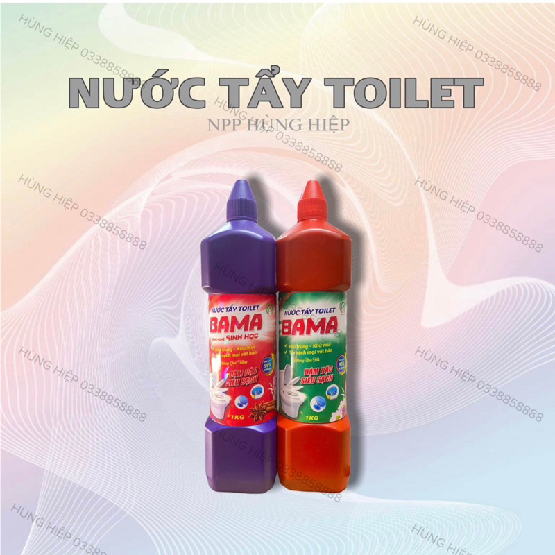 Nước tẩy bồn cầu toilet 1000ml.