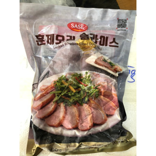 Vịt cắt lát hun khói sase hàn quốc 800g- 훈제오리 슬라이스 800그램···