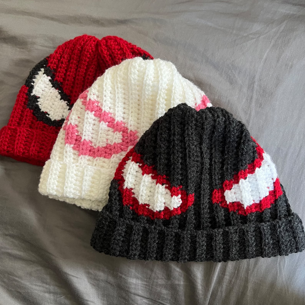 Mũ len Spiderman Beanie - Len handmade