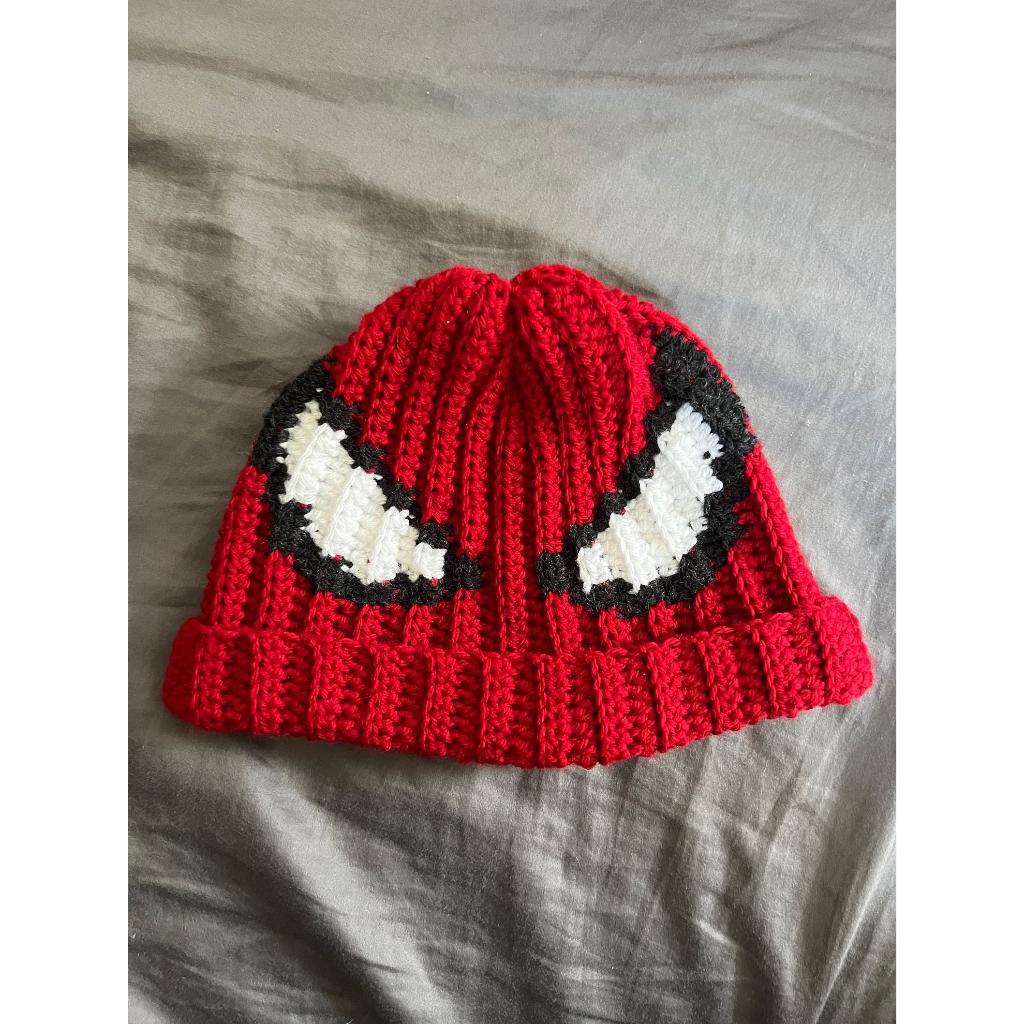 Mũ len Spiderman Beanie - Len handmade