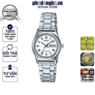 Đồng hồ nữ dây kim loại Casio Anh Khuê LTP-V006D-7BUDF