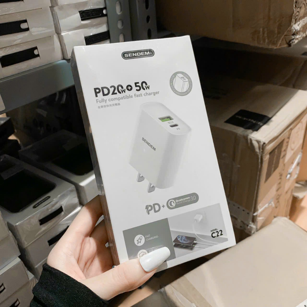 [ Hàng Zin ] Củ Sạc Nhanh 2 Cổng Sạc 20W, 50W Xịn Nét Nẹt Cho Các Dòng Máy Ip, Ss, Oppo.xiaomi. Bảo Hành 1 Năm