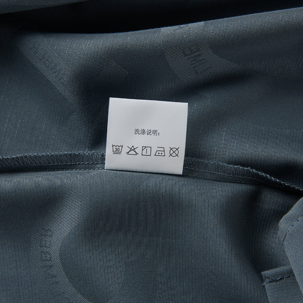 HLA - Áo sơ mi nam ngắn tay thoáng mát vân chữ chìm Letter embelished Ice silk tech short-sleeved Shirt