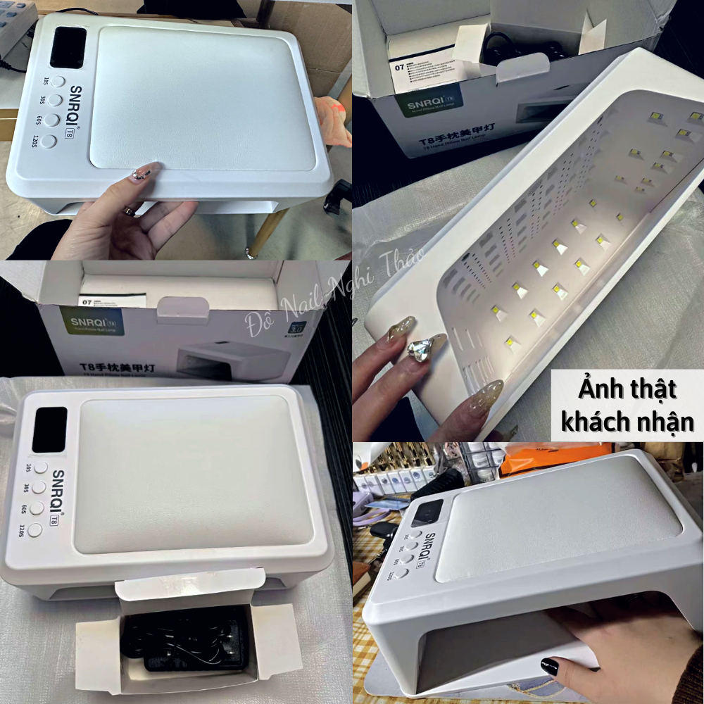 Máy hơ gel T8 SNRQI khoang rộng vừa 2 tay 72W JELIVA