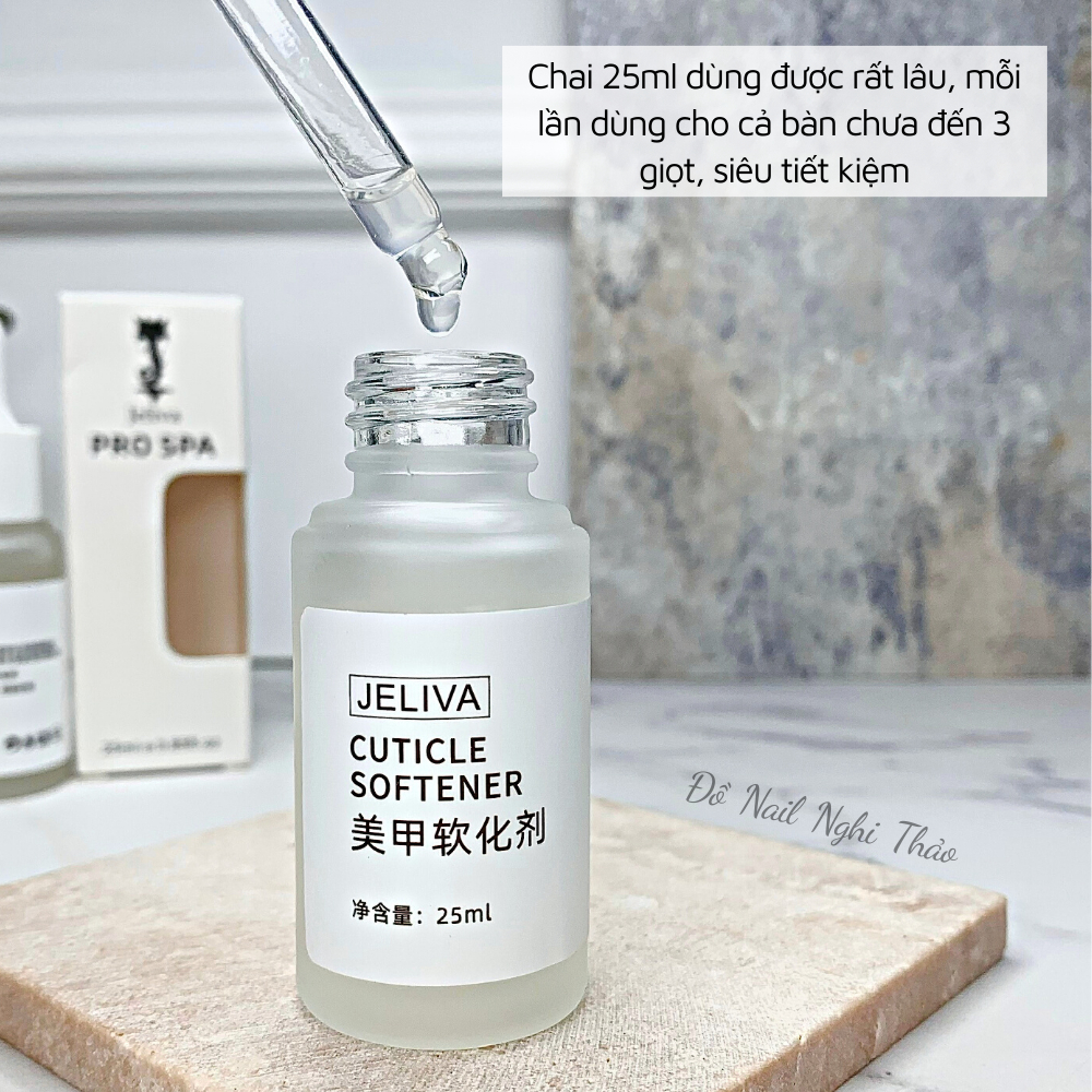 Kem mềm da nail JELIVA 25ml