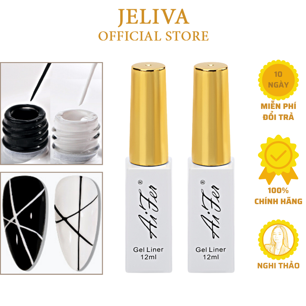 Gel vẽ cọ nét nail JELIVA 12ml