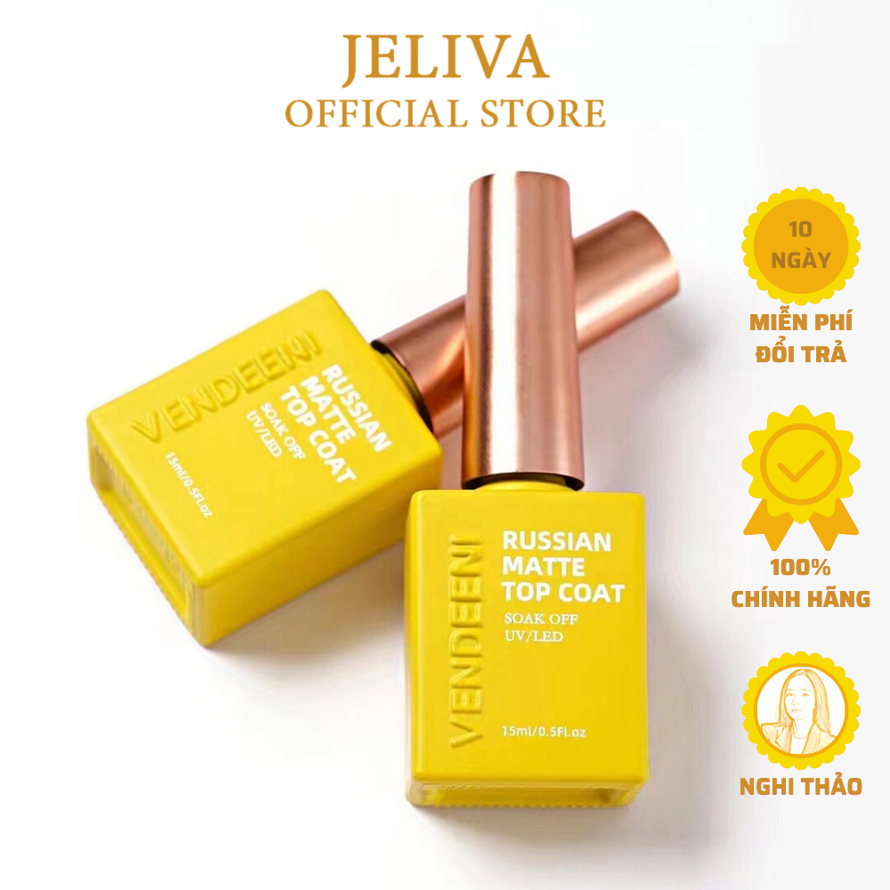 Top lì không lem Vendeeni JELIVA 15ml