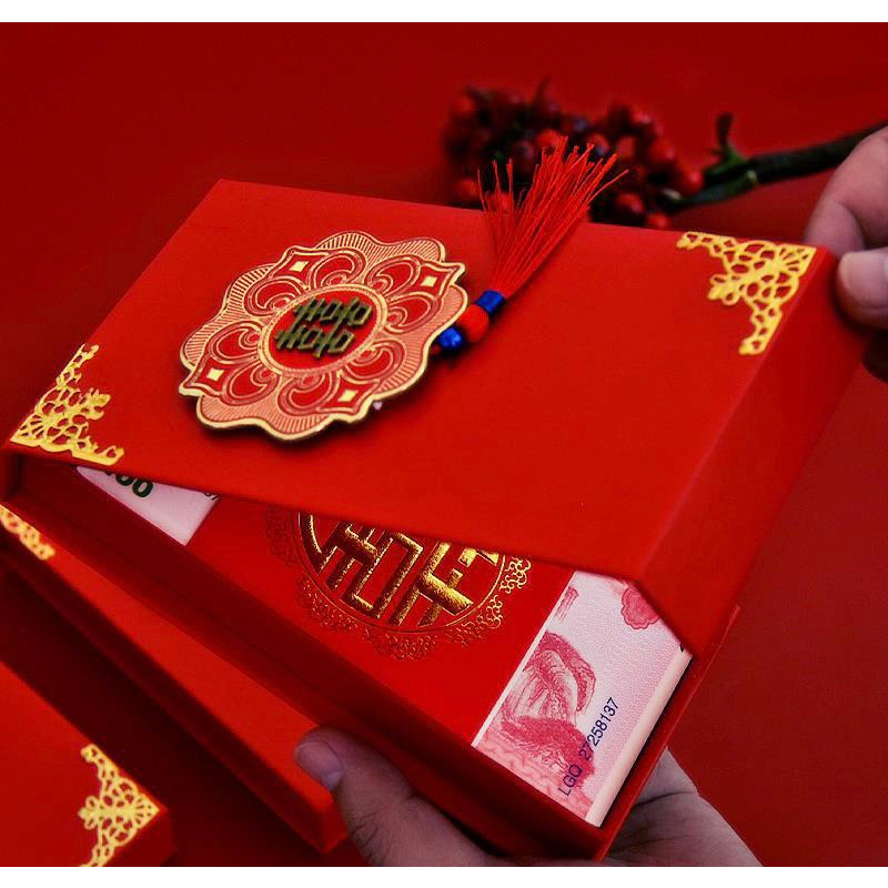 Hộp Nạp Tài Đám Cưới, Hộp Để Quả, Lì Xì Cưới, Lì Xì Trao Duyên, Lì Xì Bưng Quả Phong Cách Sang Trọng Siêu Đẹp