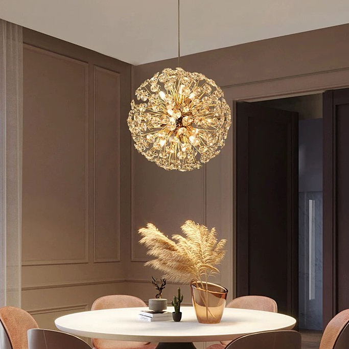 Đèn Chùm Phòng Khách Trang Trí Nội Thất Cao Cấp, Đèn Chùm Hoa Bồ Công Anh Hiện Đại Sang Trọng