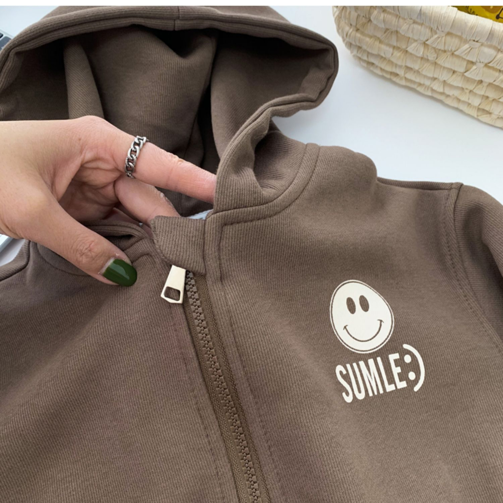 Áo khoác chống nắng cho bé trai bé gái, áo khoác mỏng cho bé trai bé gái Sumle HAPPY BABY