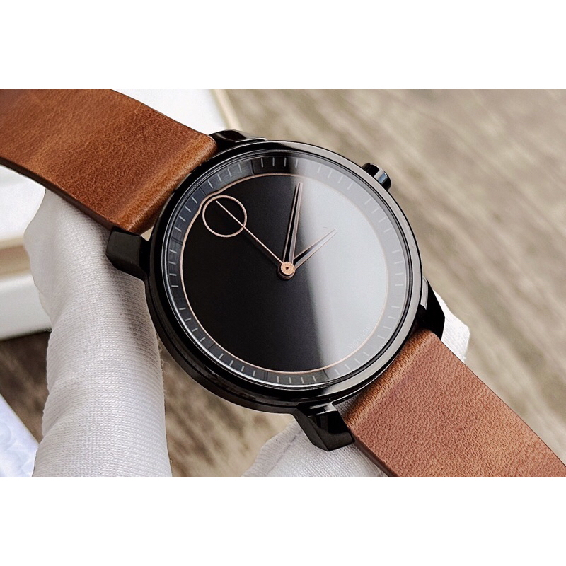 Đồng hồ nam dây da Movado Bold Cognac 3600489